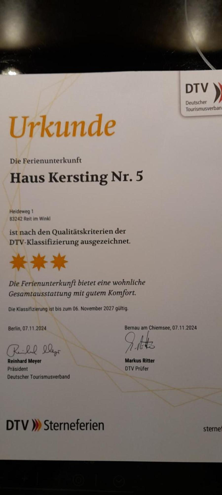 Haus Kersting Apartment Reit im Winkl Exterior foto